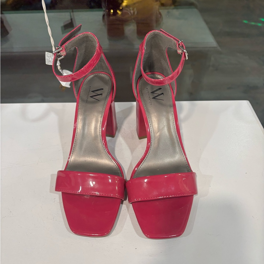 Worthington Hot Pink Patent Heels